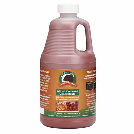 JUST SCENTSATIONAL Red Bark Mulch Colorant Concentrate Half Gallon By Bare Ground MCC-64R